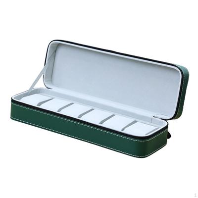Коробка для хранения часов, Футляр, Подарочный аксессуар, Пылезащитный, ПУ на молнии, Контейнер, Дисплейная коробка