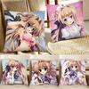 Наволочка для подушки Sena Airi LOVE Game Mashiroiro Symphony Anime Cute Square Pillow Bedroom Sofa Leisure Cushion Car Home Decoration
