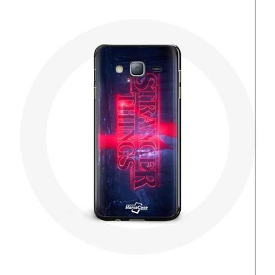 Coque Pour Samsung Galaxy J3 2016 Stranger Things Logo Transparent Saison 4 Bande Annonce 2022