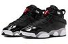 Jordan 6 Колец GS 'Черный Металлик Серебристый' GS FZ4186-010