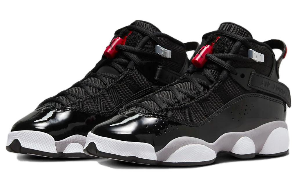 Jordan 6 Колец GS 'Черный Металлик Серебристый' GS FZ4186-010
