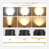 Duct Rail Light Fill Light Power Consumption 10W Aperture Size Adjustable Equipped with LED Large Light Input 1100lm American LED Chip Color Rendering