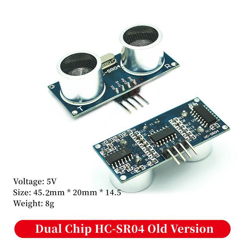 Ультразвуковой датчик расстояния HC-SR04 с кронштейном для новых и старых моделей