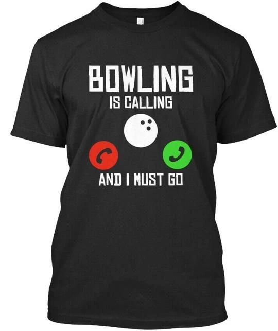 Bowling Is Calling T shirt Made in the USA Size S to 5XL