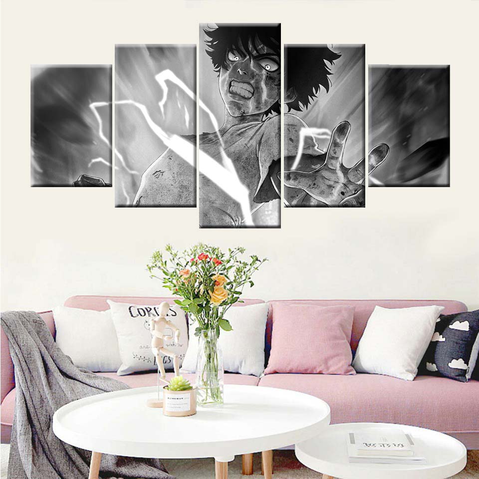 HD Холст Картина 5 Панель Мой Герой Колледж Комиксов Стены Художника Украшения Гостиной Гостиная Скандинавский Плакат Фреска Оптовая Продажа Без Рамки
