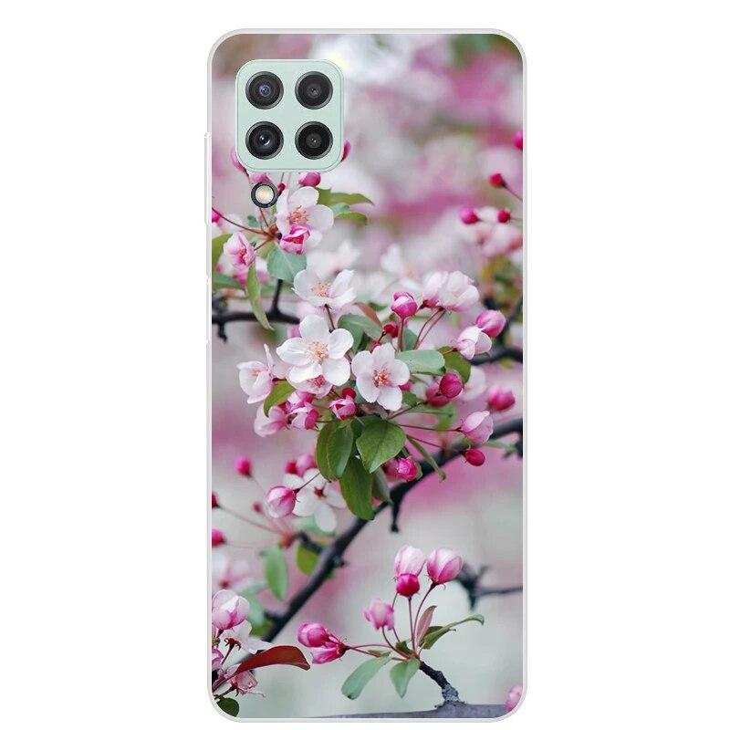 Чехол для Samsung Galaxy M22 M32 4G, задняя крышка для телефона Samsung M22, мягкий чехол для Samsung M32 4G M 22 32, черный чехол из ТПУ 6,4 дюйма