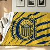 Carc 1889 Print Flannel Blanket High Quality Warm Comfortable Cover for All Seasons Perfect for Gifts Home Decor