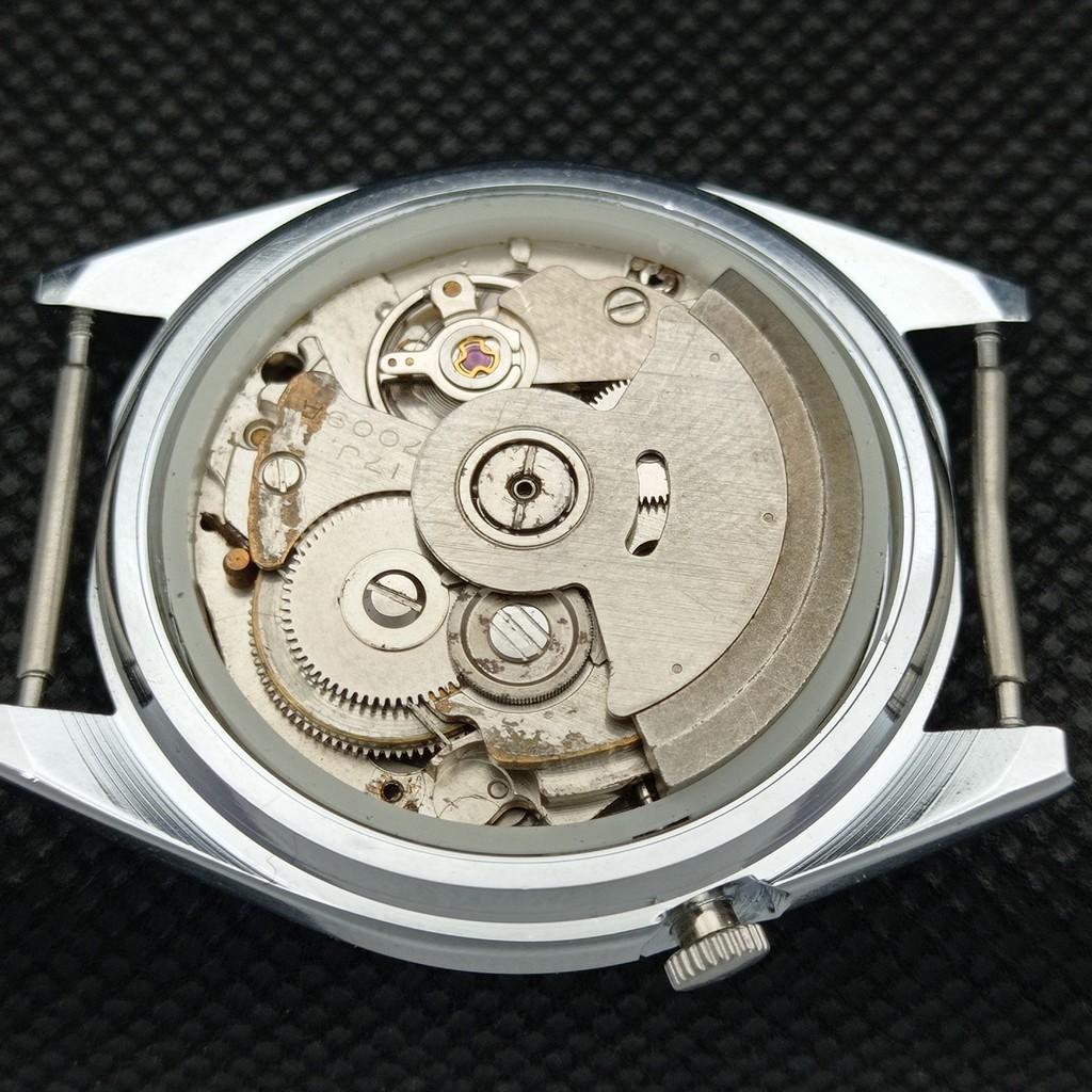 ВОССТАНОВЛЕННЫЕ ВИНТАЖНЫЕ МУЖСКИЕ ЧАСЫ SEIKO 5 AUTOMATIC 7009A ИЗ ЯПОНИИ, ЧЕРНЫЕ 598-a313081-2