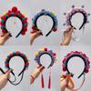 Tassel Chinese New Year Headwear Tang Suit Hair Hoop Ancient Style Red Hairband  Children