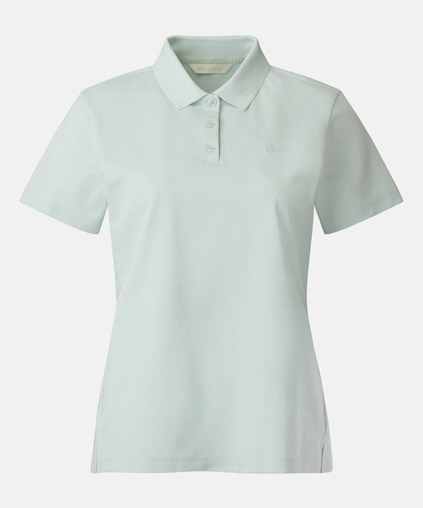 Koolongseupocheu Женская Поло с коротким рукавом Мох Сухой Sorona T-shirt Tvtcm26502Lmi