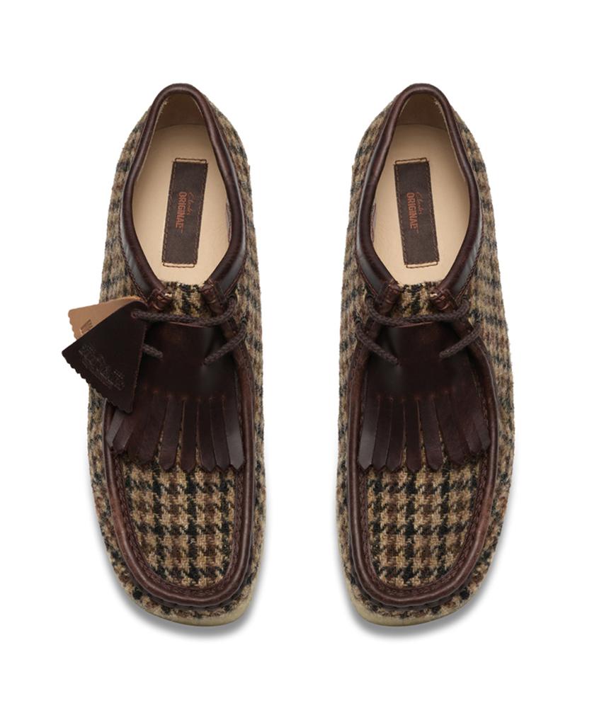 Clarks Originals (Men'S) Wallabee - Brown Harris Tweed® Combi / 26182791