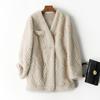 New Women's Faux Mink Fur Plush One-piece Thick Coat, Environmentally Friendly Fur