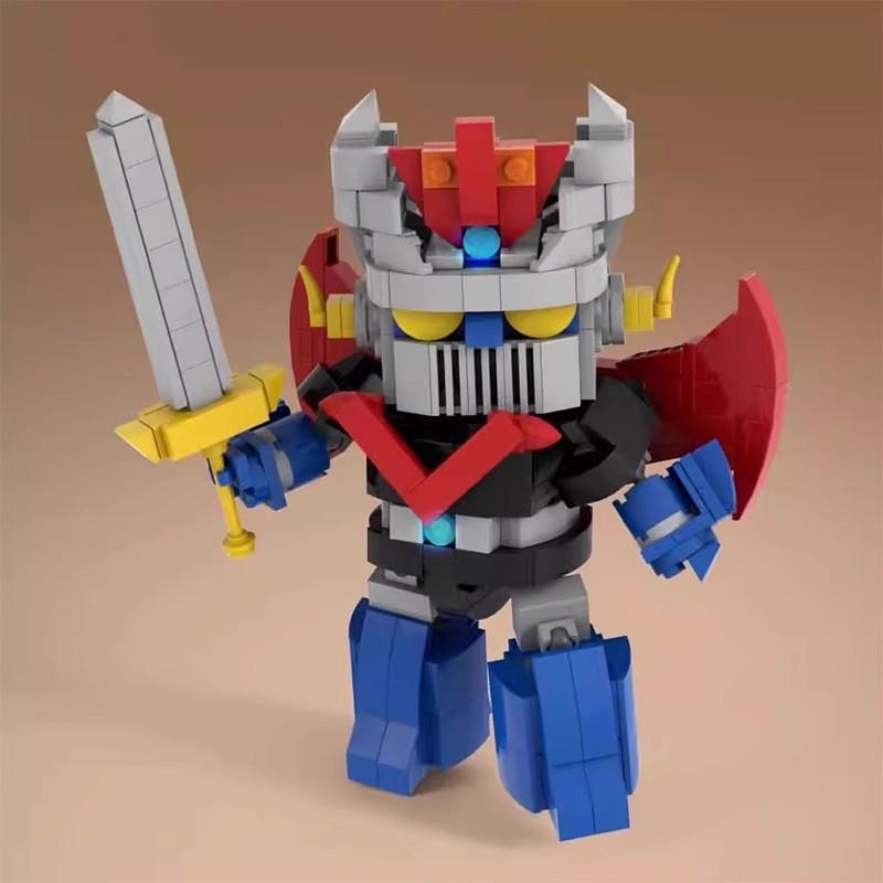 M Building Block Is Compatible With Lego M Iron Armor Universal Man Ma Jinhua, Great Demon God Assembled Building Block Toy Robot