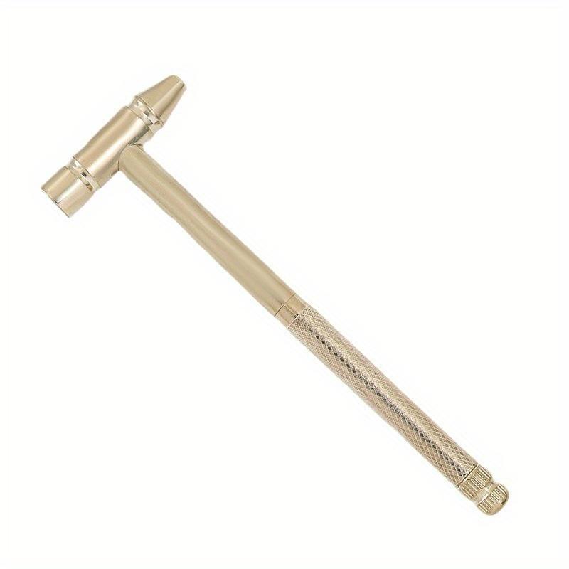 Мини-молоток 6 в 1, многофункциональный набор отверток для рукоделия, сплав меди, золото, съемная отвертка, сервисный ручной инструмент