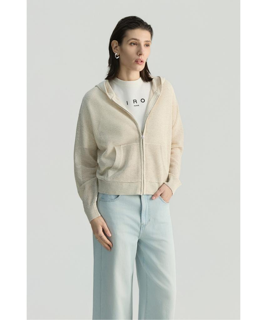 IROWOMEN Cozy Knit Zip-Up Ilwam26705Ivx