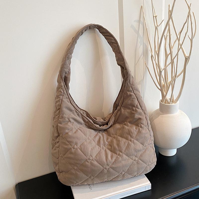 Осень и зима новая сумка через плечо с бриллиантами повседневная женская сумка-мессенджер большой вместимости модная повседневная сумка-тоут с круглым вырезом для девушек