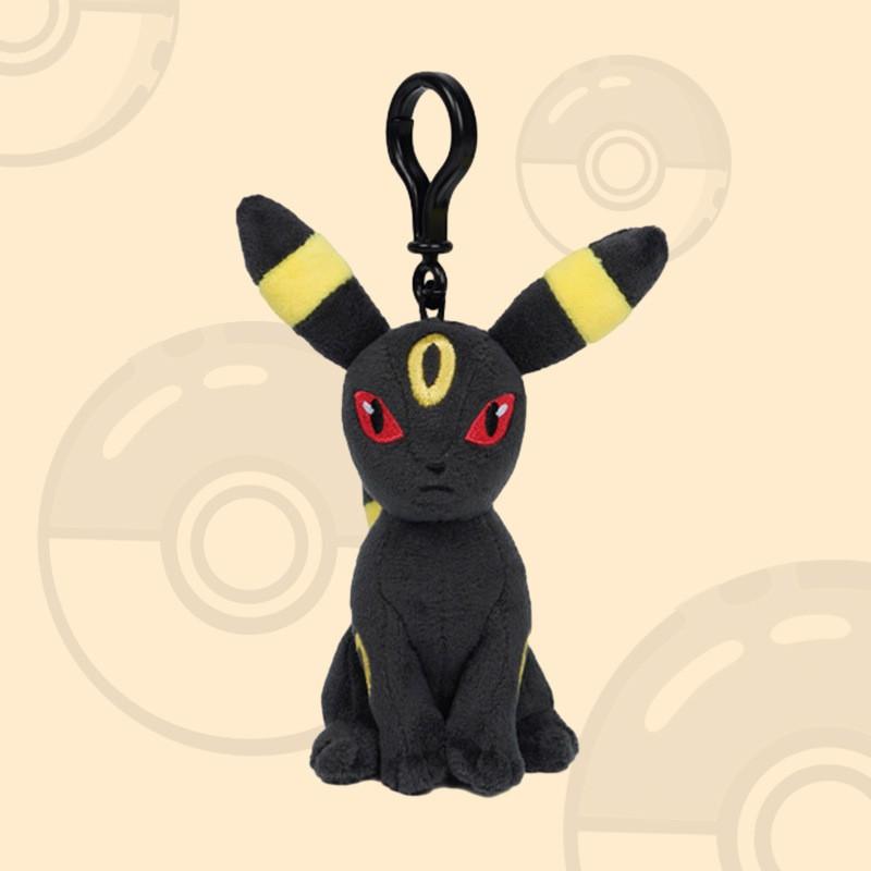 Kawaii Anime Plush Keychain Pikachu Eevee Mew Squirtle Bulbasaur Soft Stuffed Toy Bag Charm Pendant Kids Birthday Gift