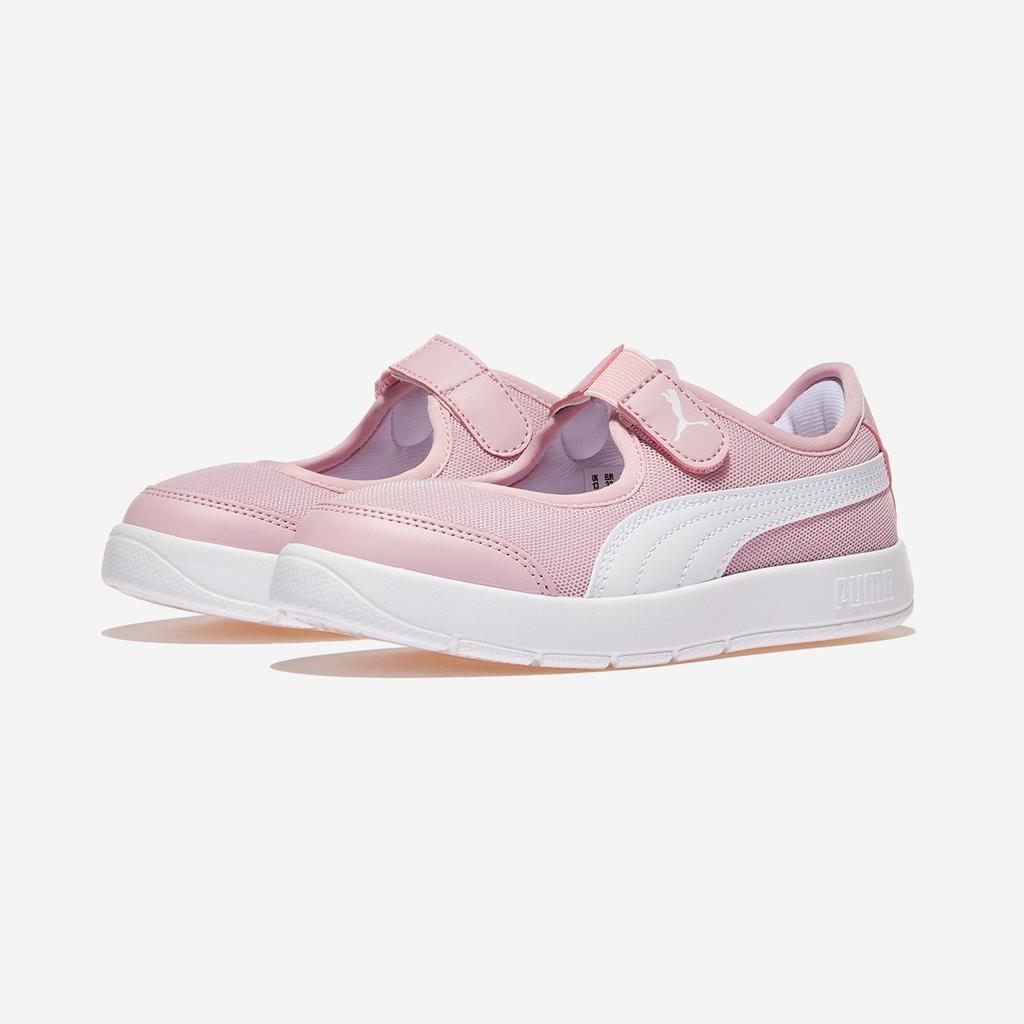 Puma Courtplex V3 Lina Velcro Preschool, PKI40057802, 1010113026, популярная корейская обувь