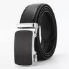 New Microfiber Belt for Men's Automatic Buckle Business Men's Belt Imitation Leather Belt