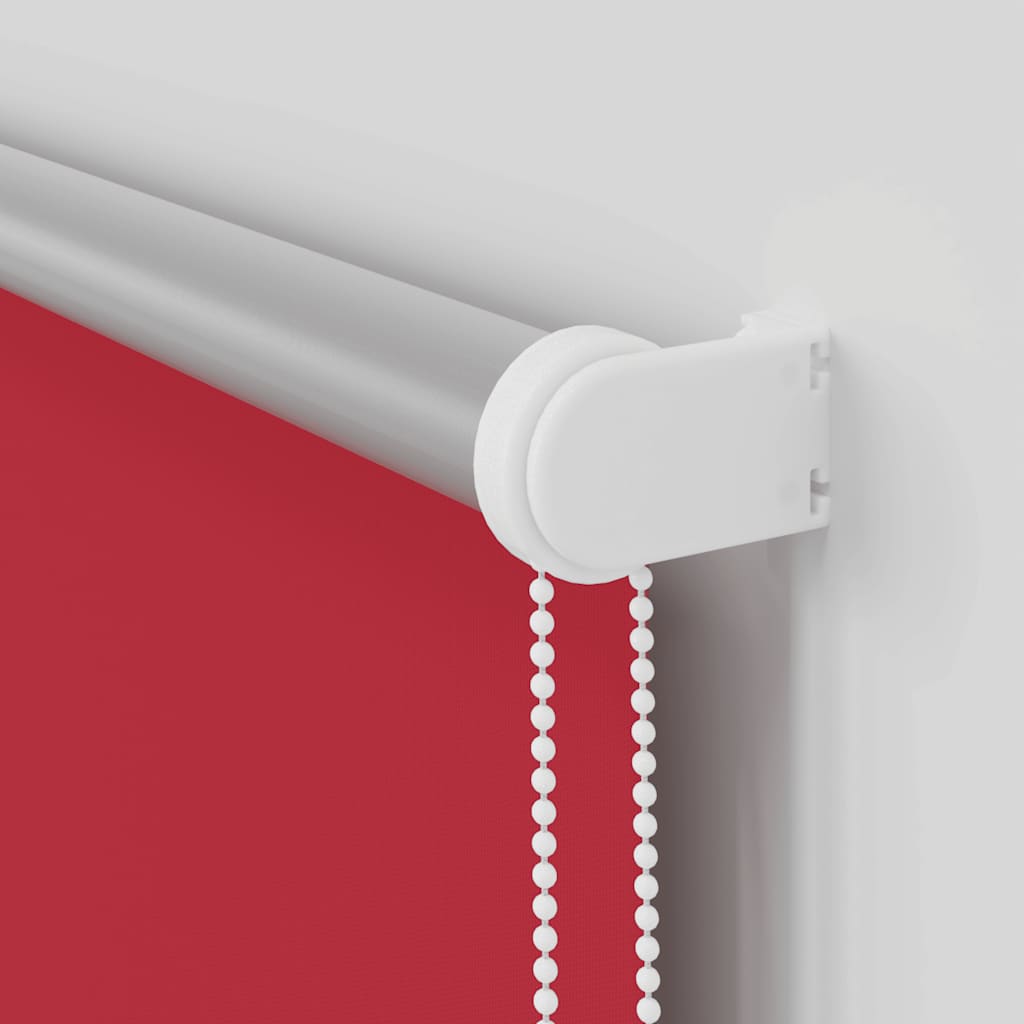 Blackout Roller Blind Red 165 x 175 cm Fabric Width 161.6 cm Polyester