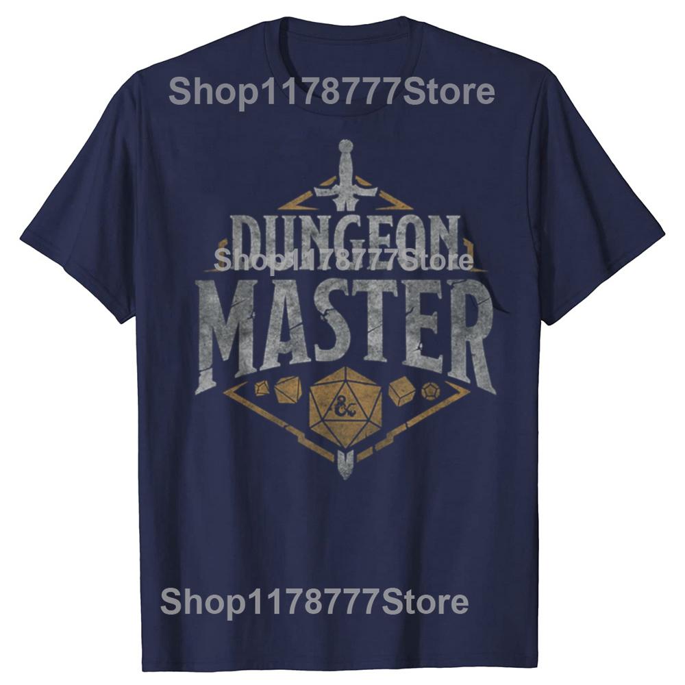 Funny Dungeons Dragons Dungeon Master T Shirts Cotton Short Sleeve Gifts Unisexs Clothing Fashion Casual Loose Oversized T Shirt