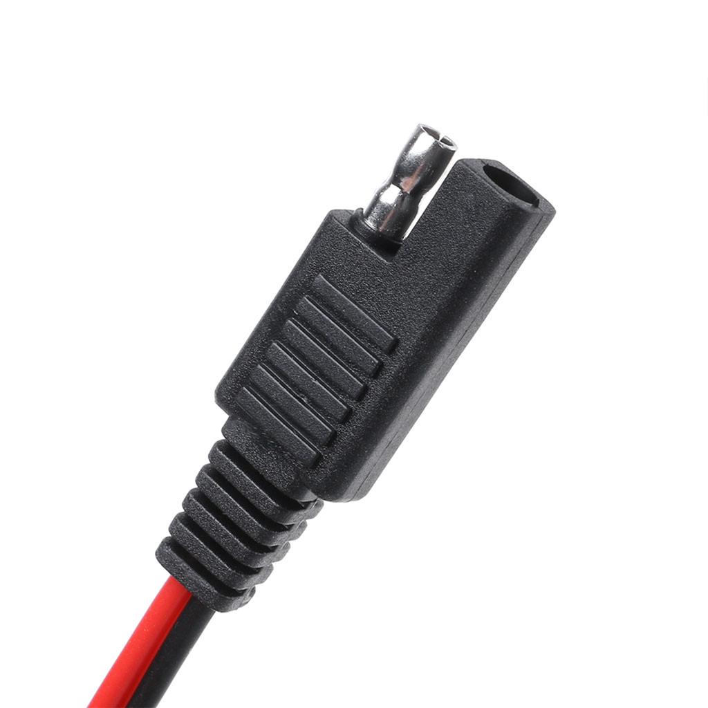 Автомобильный силовой кабель SAE 18AWG, 2-контактный, с разъемом SAE, быстроразъемный шнур