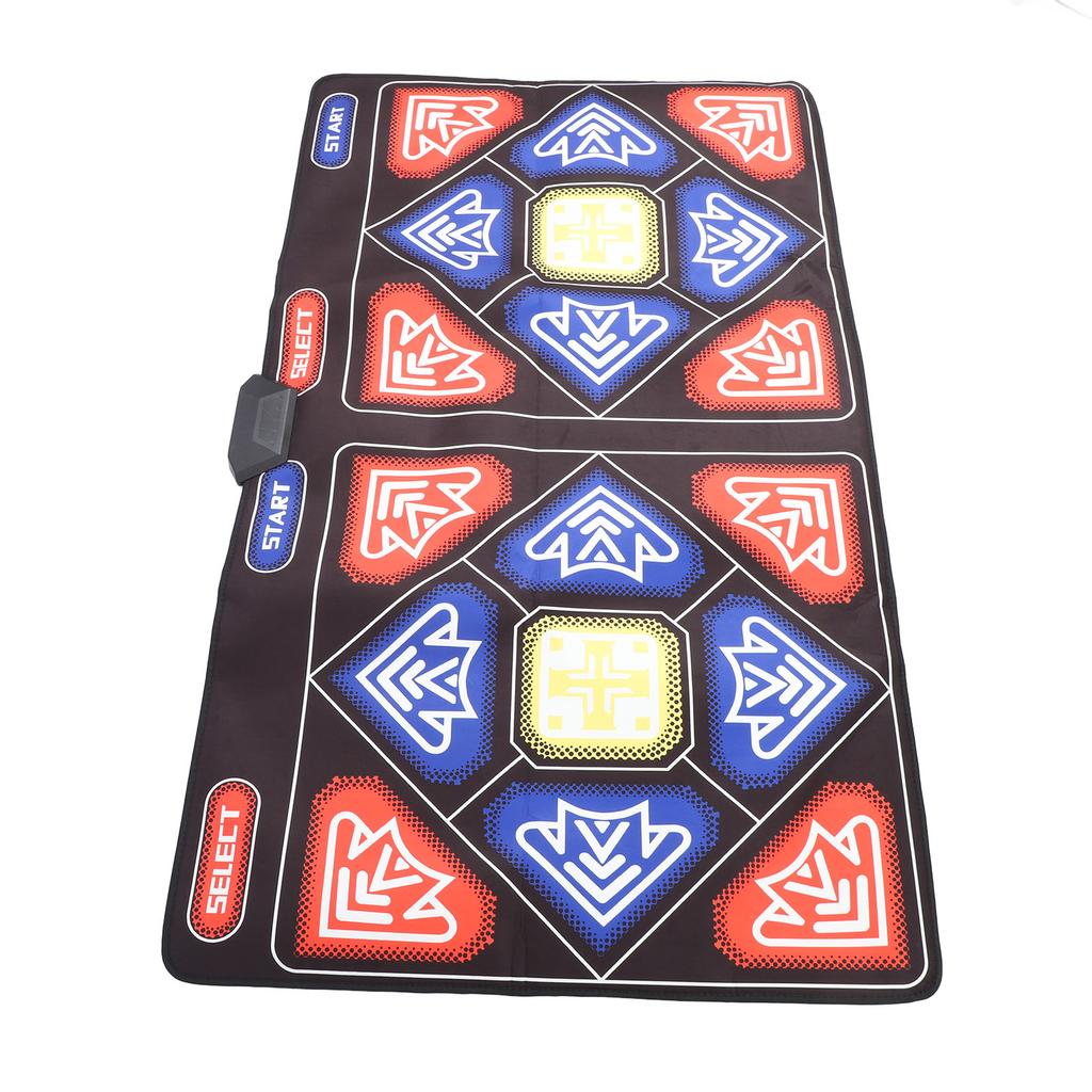 Двойной танцевальный коврик HD мультимедийный интерфейс упражнения фитнес противоскользящий электронный танцевальный коврик для