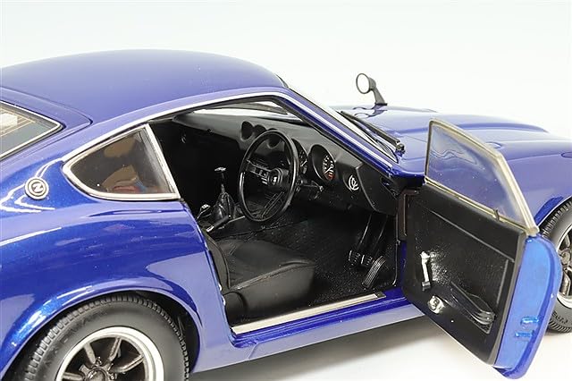 Kyosho Оригинальная масштабная модель Nissan Fairlady Готовая модель KS08220WBL 1/18 Z-L (S30) (Синий металлик)