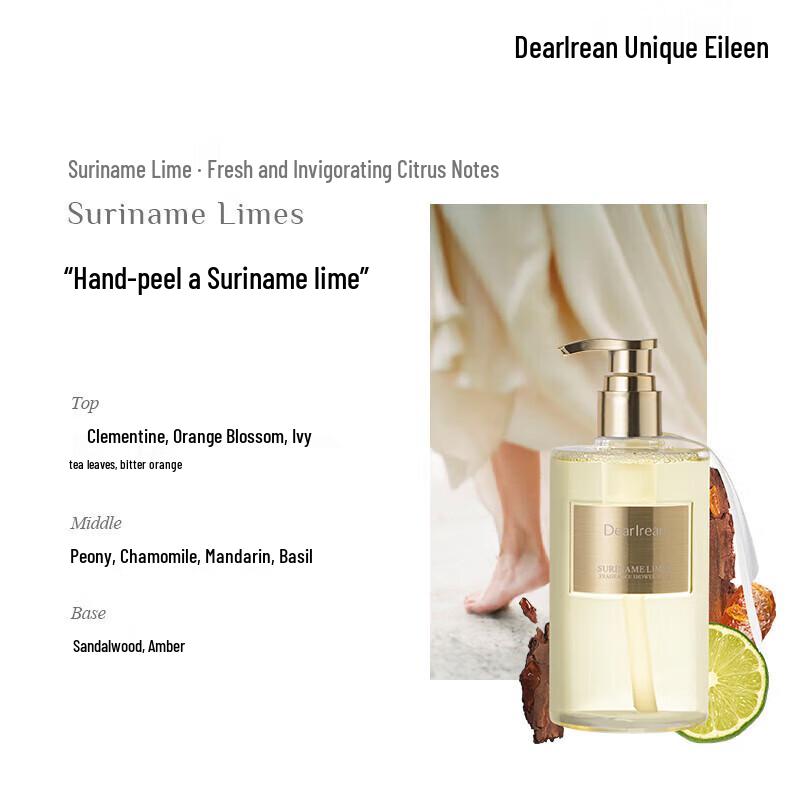 Dear Irean Suriname Lime Fresh Citrus Scent Shower Gel (2x350ml)