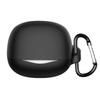 with Carabiner Earphone Cover Anti-fall Headphone Protective Case for QCY MeloBuds N50/ HT12