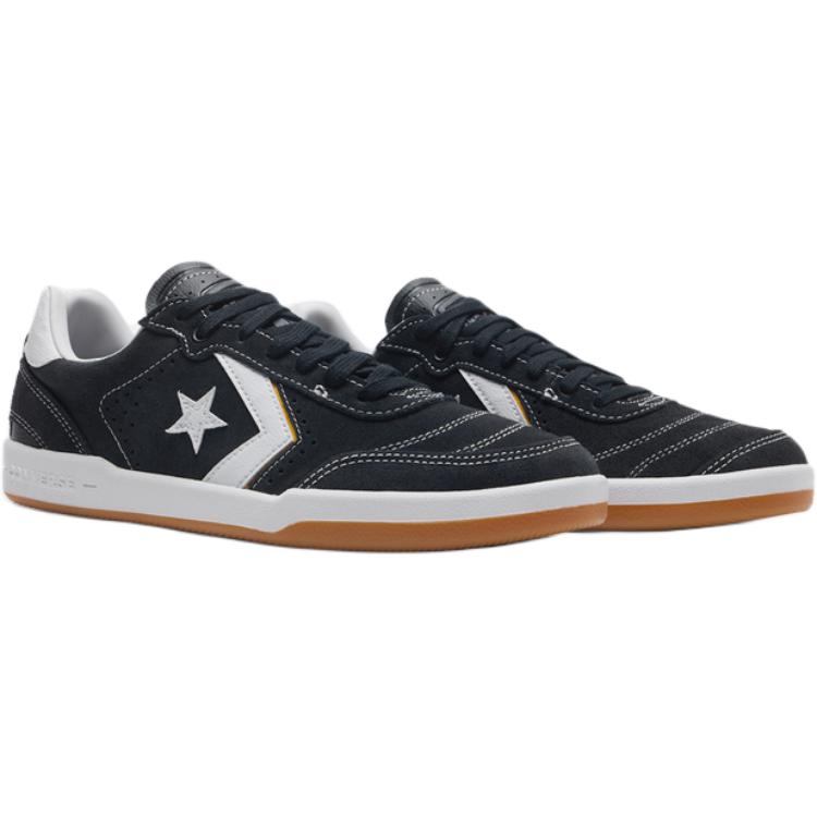 Converse Louie Lopez Pro 2 Удобные универсальные тонкая подошва амортизирующие износостойкие низкие кеды для скейтбординга унисекс черные