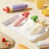 single silicone carrot mold