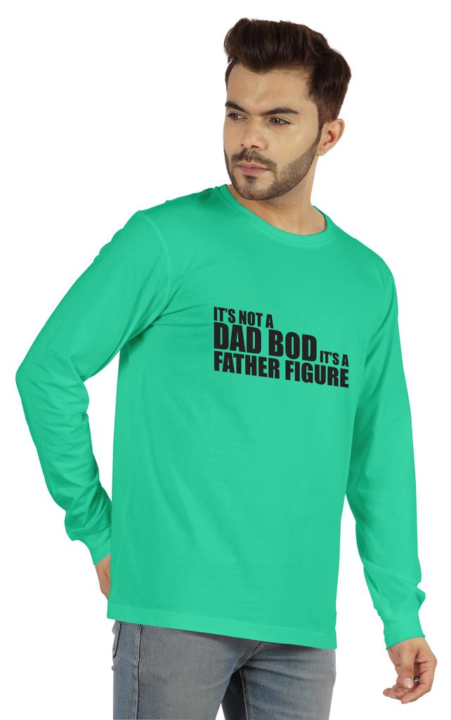 Inkmeso Мужская футболка It's Not A Dad Bod It's A Father Figure Смешные цитаты Папочка футболка