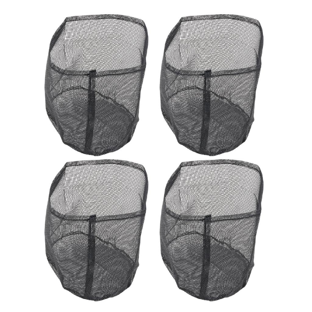 4pcs Aquatic Pond Planting Bags Reusable PVC Mesh Water Garden Pond Plant Pot Breathable Lily Plant Pots for Pond Bog