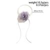 Exaggerated Elegant Big Rose Flower Clavicle Chain Necklace for Women Kpop Sexy Romantic Adjustable Rope Choker Y2K Accessories