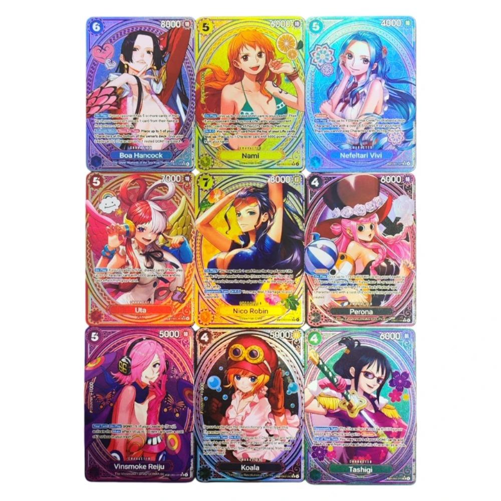 9style PROXY One Piece Английские Героини Нами Робин Хэнкок Рейджу Виви Перона Ташиги EB03-053 Коллекция Otcg Аниме Карты