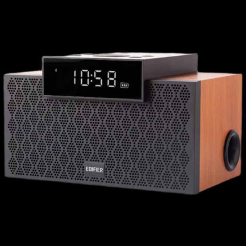 Edifier Многофункциональный Bluetooth-будильник-динамик M260, штекер CN (адаптер в комплекте) (Китайская версия)