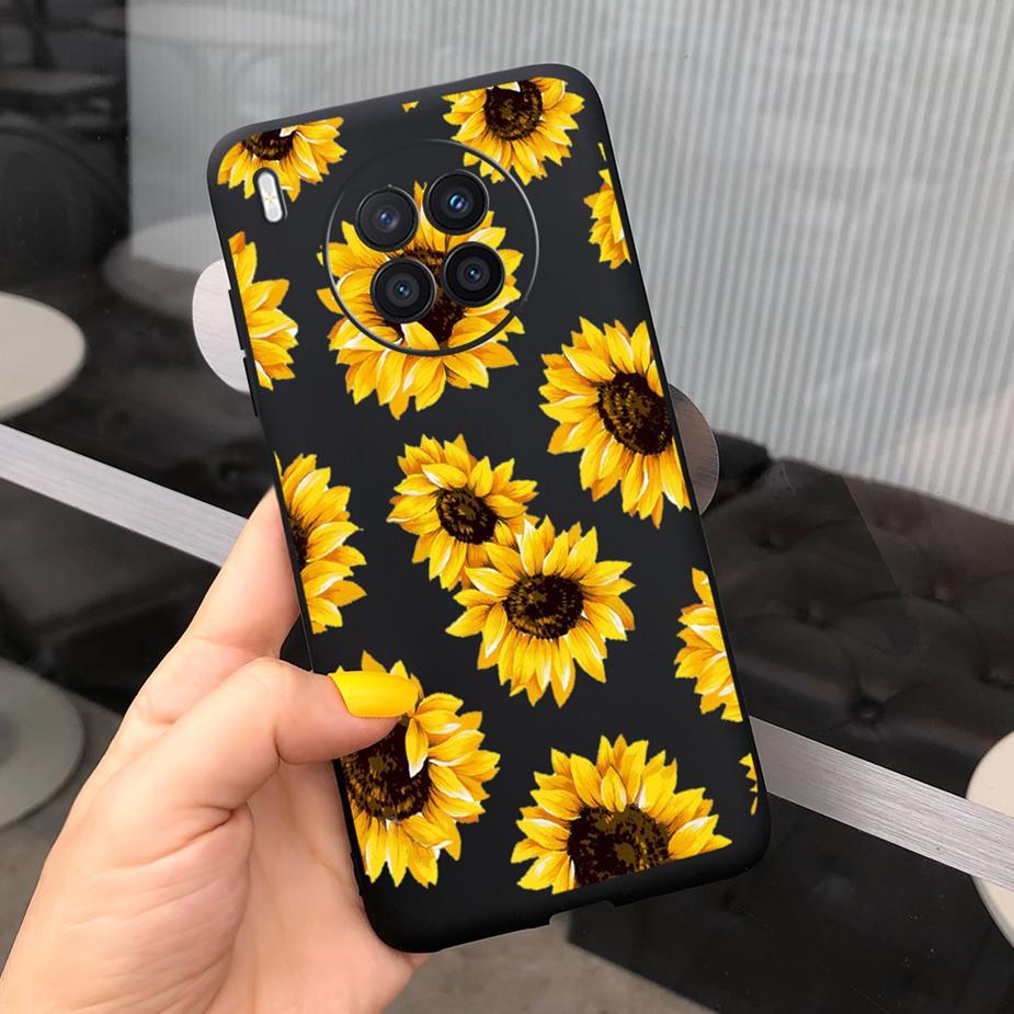 Stylish Silicone Case For Honor 50 Lite Case Soft Slim Phone Back Cover For Huawei Honor50 Lite Cases Honor 50Lite Coques Fundas