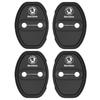 RYYX4 2/4PCS Silicone Car Door Lock Protector Cover Buckle Auto Accessories For Skoda Octavia Kamiq Fabia Kodiaq Rapid Karoq Scala S