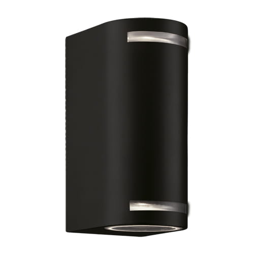 Kinkiet zewnętrzny ogrodowy czarny IP44 35W FOREST 2xGU10 C Ideus 03012