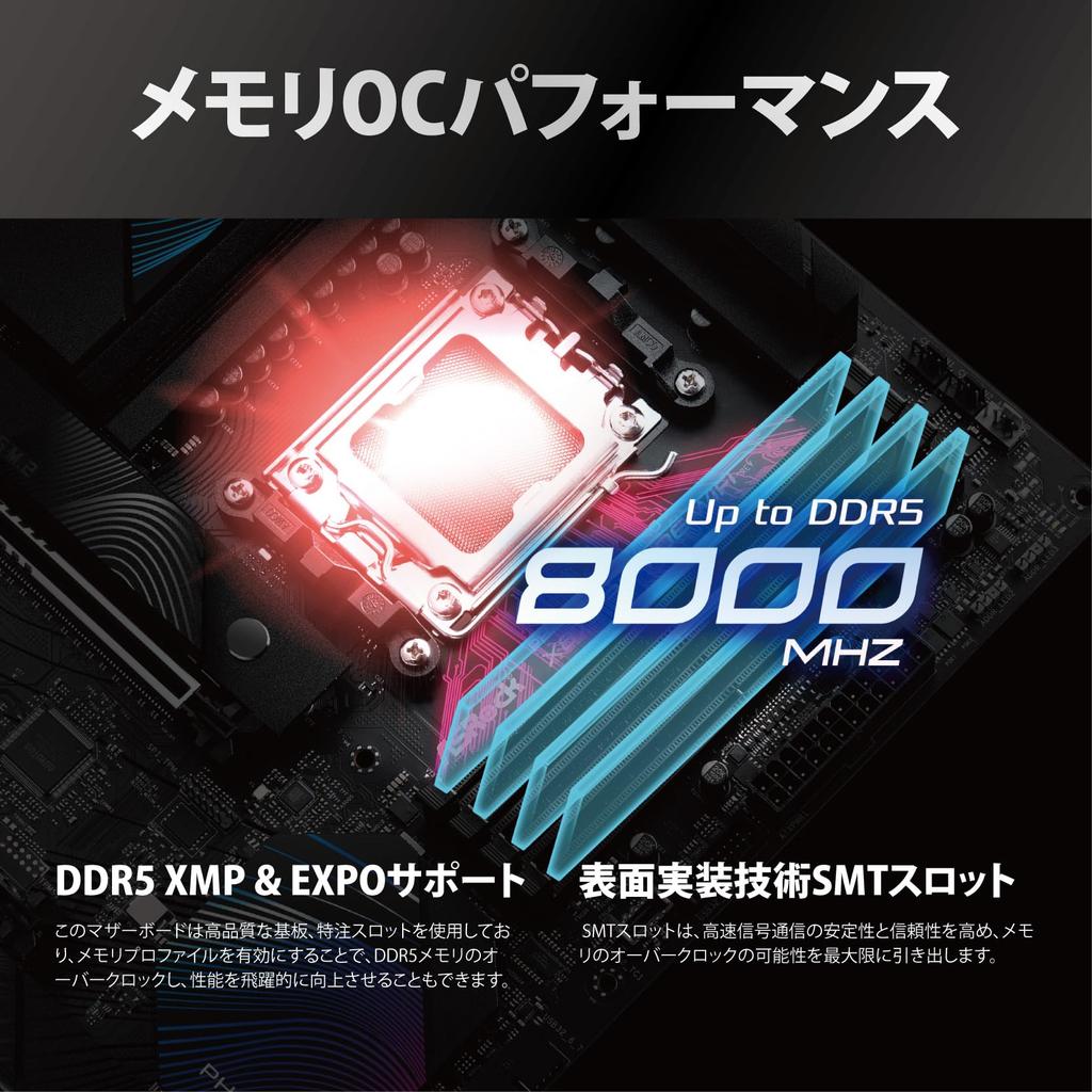 ASRock X870 Riptide WiFi Motherboard, compatible with AMD Ryzen 9000 series CPUs (Socket AM5), X870 chipset, ATX motherboard [Authorized domestic