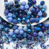 50g/bag Mixed Color Loose Beads Glass Acrylic Beads For DIY Jewelry Making Accessories