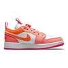 Детские кроссовки Air Jordan 1 Low Utility GS Crimson Pulse Orange Pink-Flash Total-Orange DJ0530-801