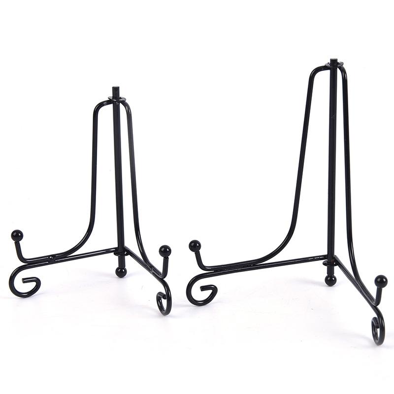 Художественный железный держатель кронштейна стенда для фоторамки пластины