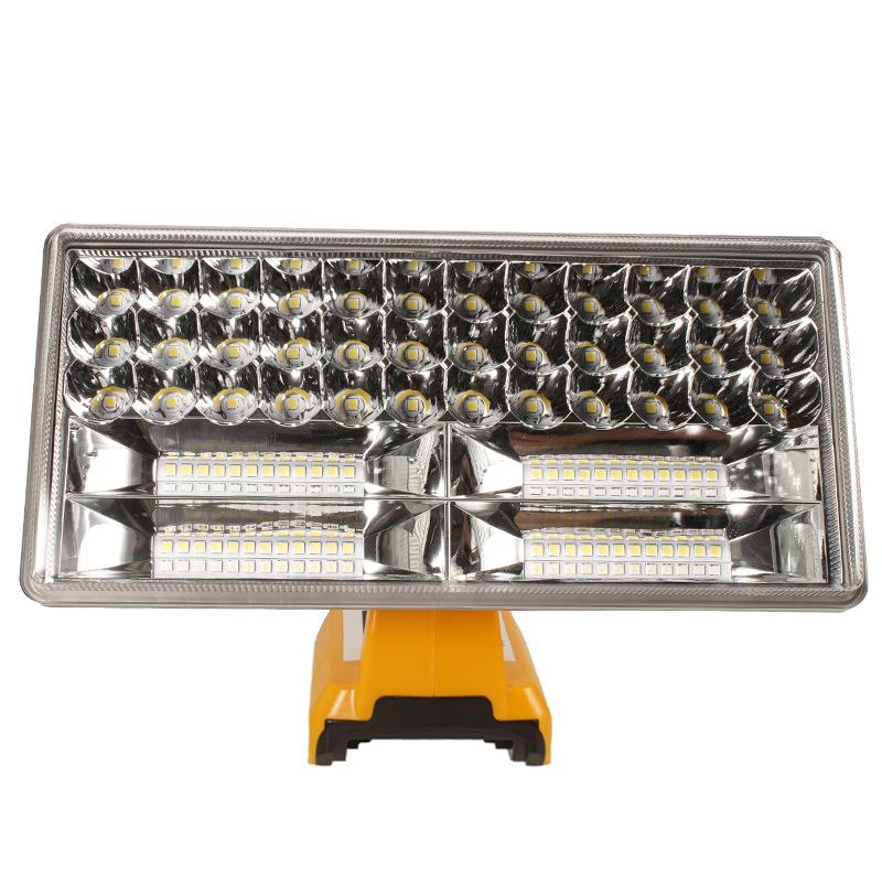 9-дюймовый 40 Вт светодиодный фонарь для Dewalt DCB201 DCB200 18 В литий-ионный аккумулятор уличный светодиодный рабочий фонарь-прожектор с USB