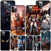 Manga Mazinger Z Anime Case For Iphone 14 11 13 Pro Max 12 Mini Xr 7 8 Plus Se 2020 Xs 6 6s +Coque Black Soft Phone Bag Cover