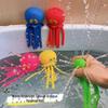 Игрушки для купания младенцев Губка Впитывающая воду Осьминог Сжимаемые Игрушки для снятия стресса Летние Игрушки для игры в воде Игрушка для водной ванны Для детей