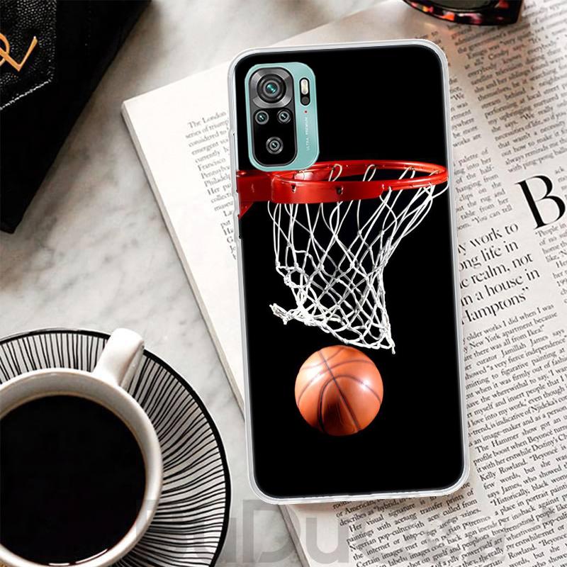 Basketball Basket Sports Cover For Xiaomi Redmi Note 14 13 12S 12 11 Pro Plus Phone Case 11S 10S 10 11E 11T 14Pro 13Pro Print Co