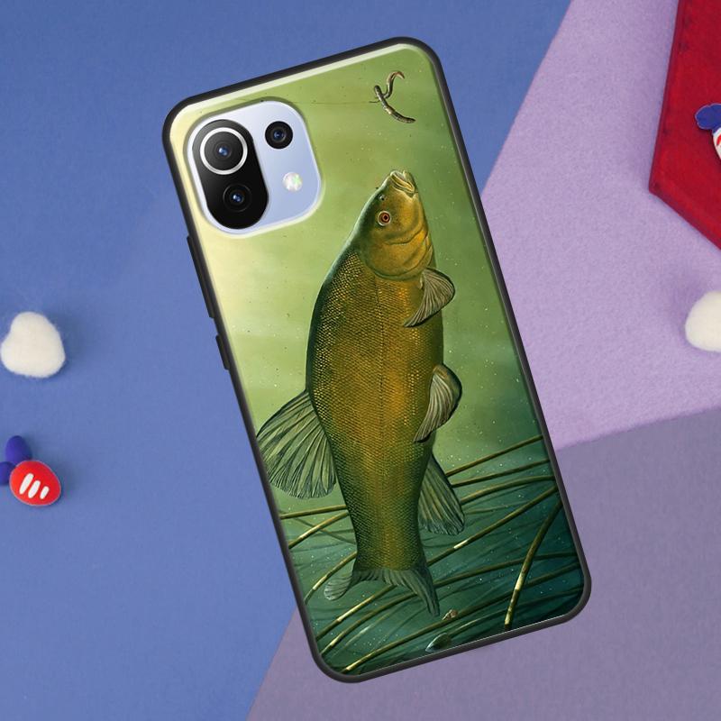 Chub Carp Fish Cover For Xiaomi 14 Ultra 13 11T 12T 13T 14T Pro POCO X7 X6 Pro X3 X5 F3 F5 M6 F6 Pro Case