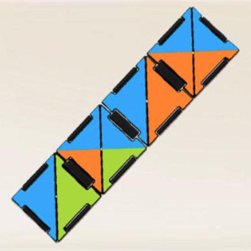 Versatile Assembly Transforming Puzzle Cube Building Model Jigsaw Puzzle Ruler Children Gift